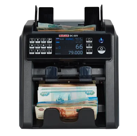 счетчик банкнот docash dc-55v