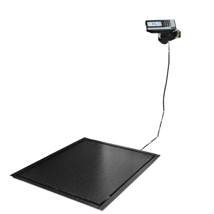 Весы платформенные Масса-К 4D-PMF-15/12-1000-RP врезные с печатью этикетки