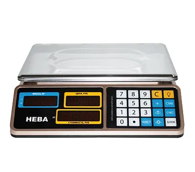 весы торговые нева нв-25-1.5-206