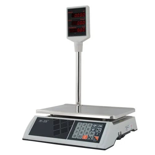 Весы торговые M-ER 327ACP-15.2 с АКБ (со стойкой) LED