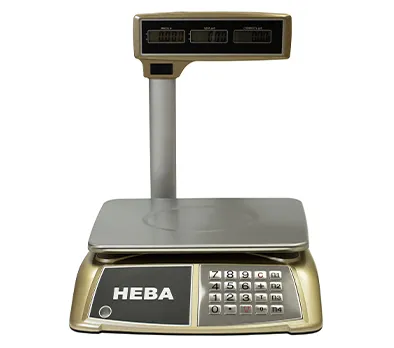 весы торговые нева нв-25-1.5-203 жк со стойкой