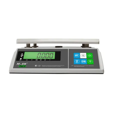 весы порционные m-er 326afu -15.1 "post ii" lcd rs-232