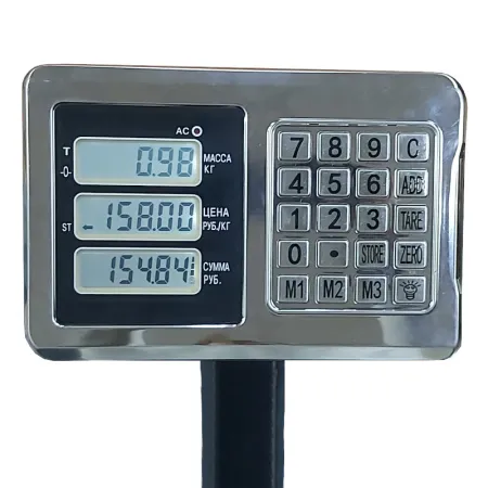 весы товарные форт-п 531 (300; 50) lcd карго