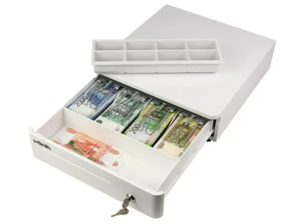 денежный ящик vioteh hvc-09 push, белый