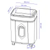 уничтожитель бумаги гелеос ап20-5