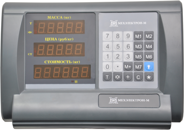 весы товарные мехэлектрон вэт-300-50/100-3с-дб(450х600)