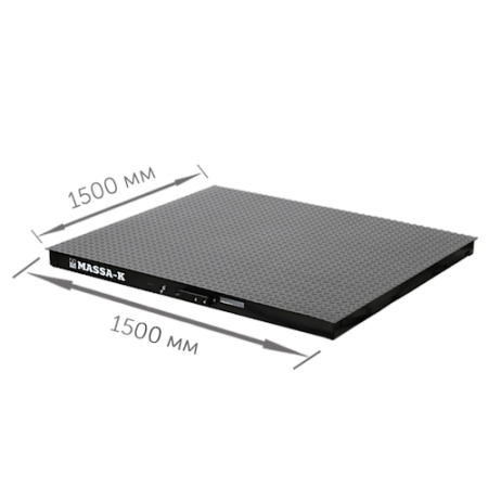 весы платформенные масса-к 4d-pm-15/15-1000 без терминала