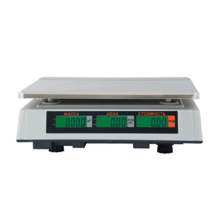 весы торговые m-er 327ac-15.2 с акб (без стойки) lcd